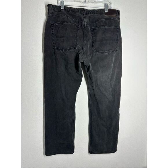 Red Label Hilfiger Denim Men’s Black Straight Leg Jeans Size 38W X 28L - Picture 4 of 16